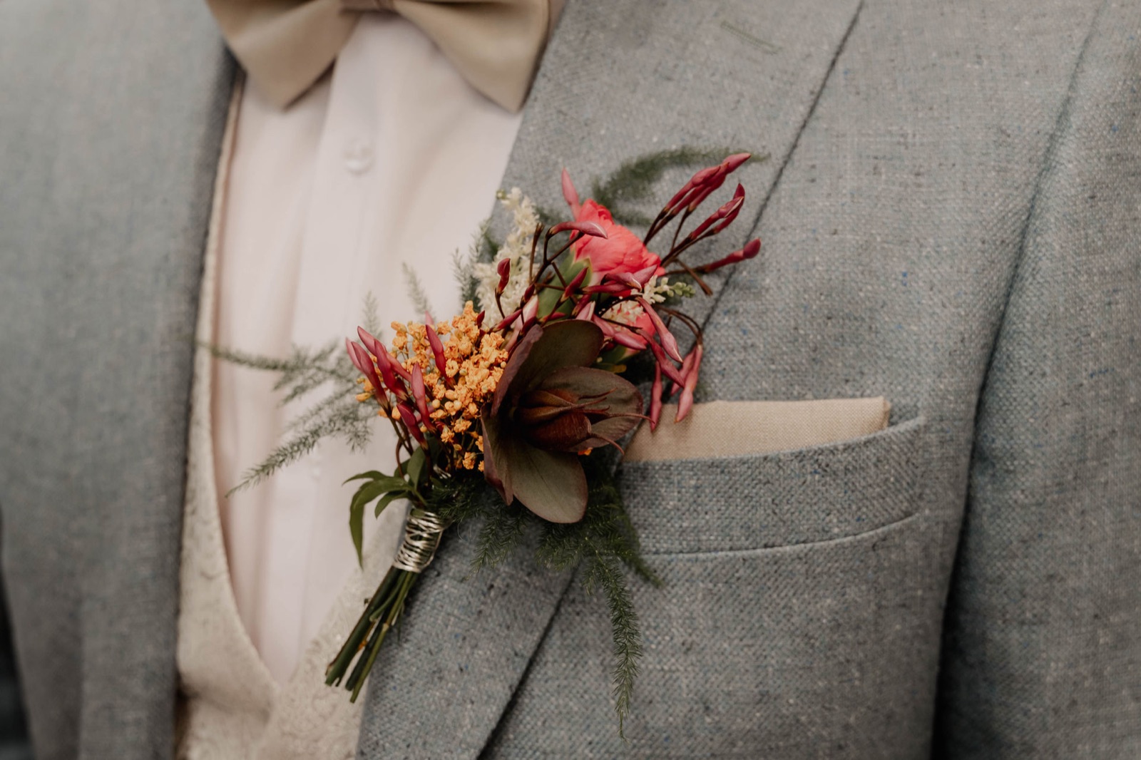 Stimmungsvolle Hochzeitsatmosphäre